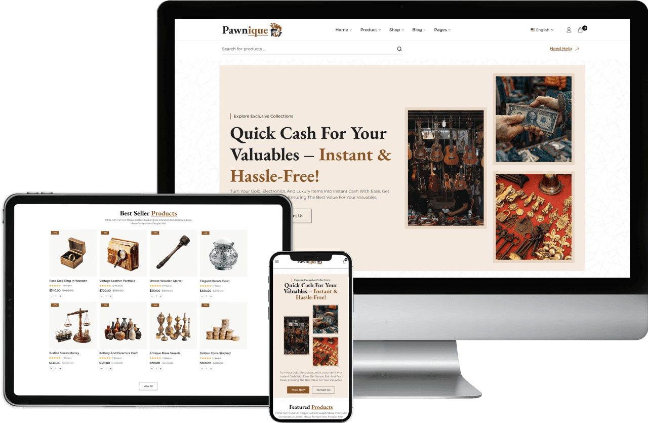Pawnique Antique Codester