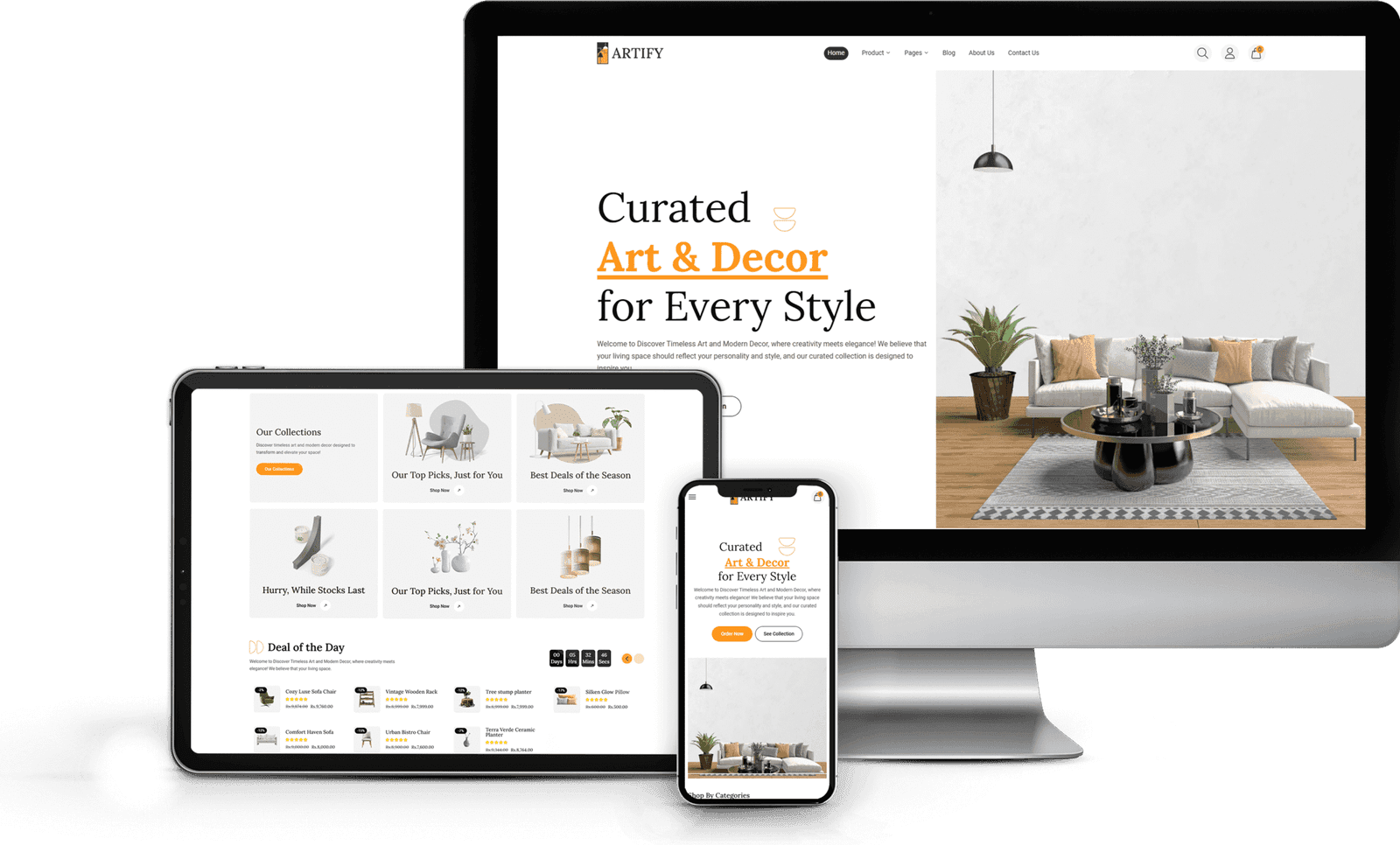 Artify Home Decor Codester