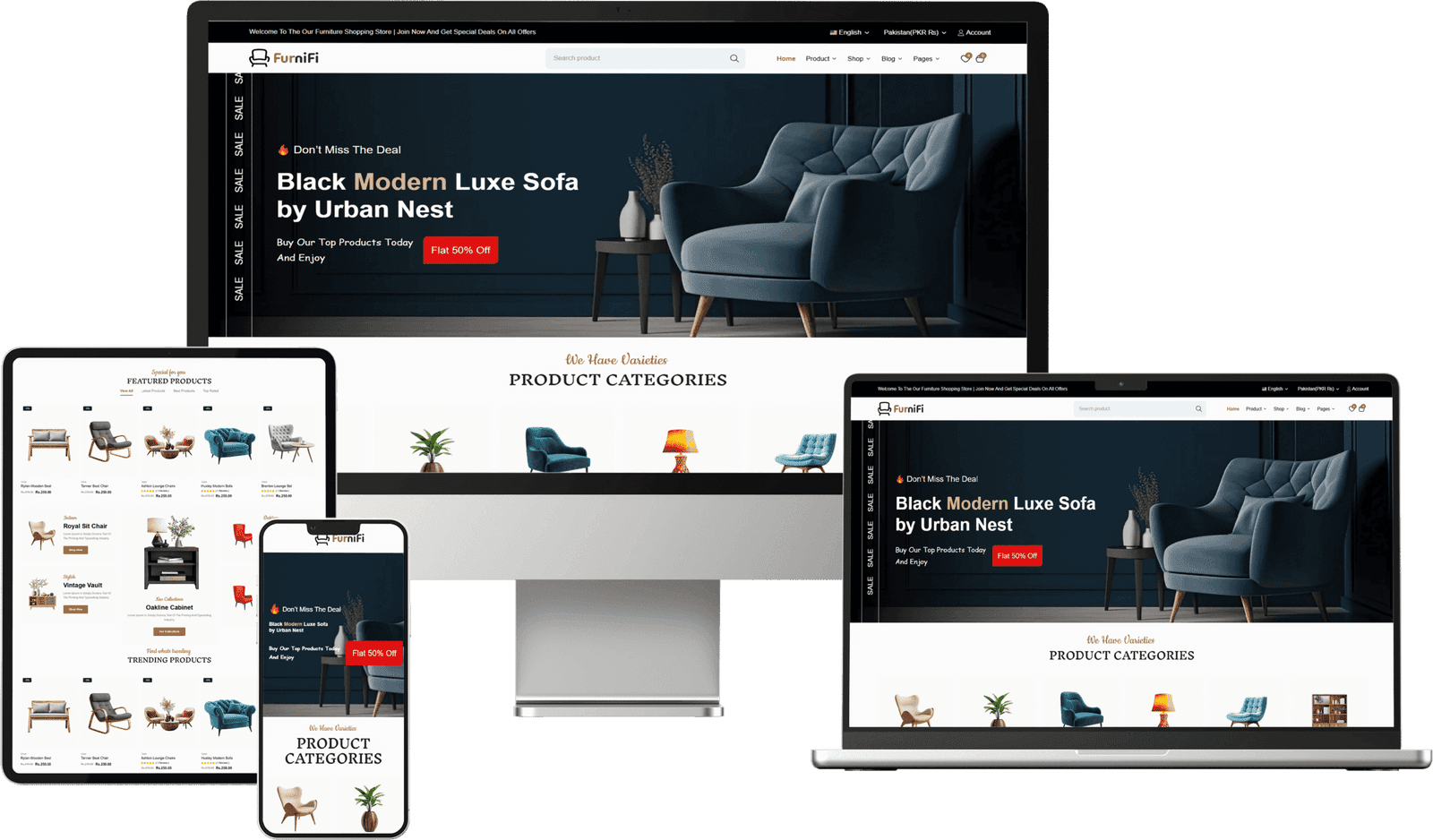 Furnifi Furniture Codester